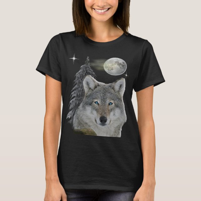 Camiseta Arte de Wolf (Anverso)