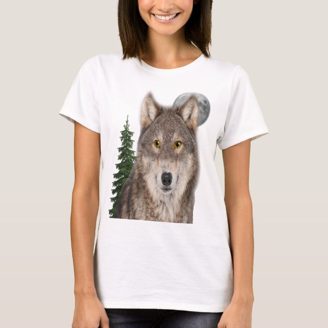 Camiseta Arte de Wolf (Anverso)