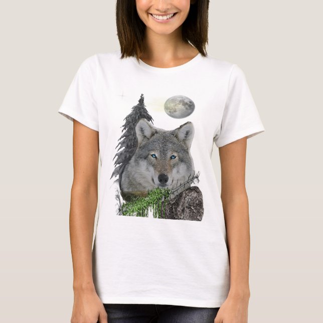 Camiseta Arte de Wolf (Anverso)