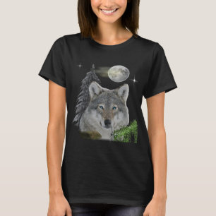 Camiseta Arte de Wolf
