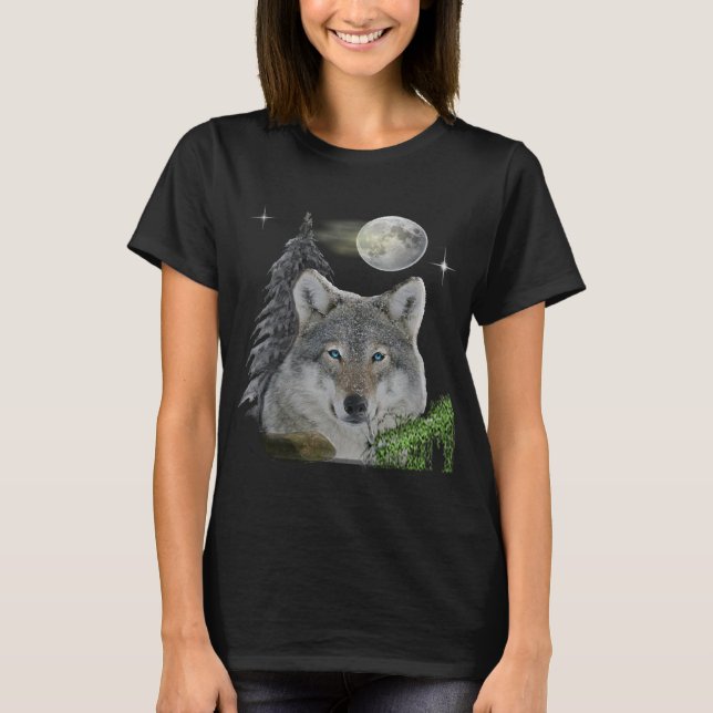 Camiseta Arte de Wolf (Anverso)