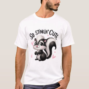 Camiseta Arte de zorrillo tan adorable