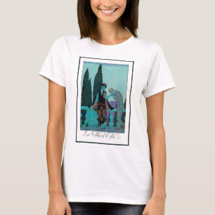 Camiseta Arte Deco Antiguo La Villa d'Este por George Barbi