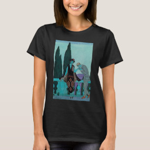 Camiseta Arte Deco Antiguo La Villa d'Este por George Barbi