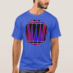 Camiseta Arte Deco "fracturado" por Kenneth Yoncich