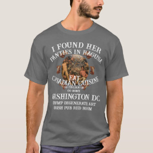Camiseta Arte Degenerado Tump Taberna Irlandesa Sala Roja T
