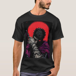 Camiseta Arte del Abrazo de la Espada de la Luna Roja del G