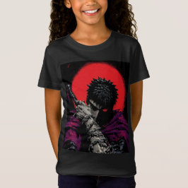 Camiseta Arte del Abrazo de la Espada de la Luna Roja del G