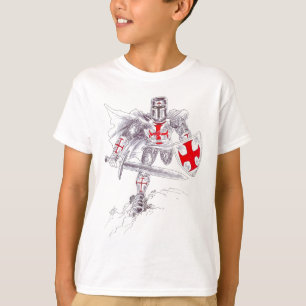 Camiseta Arte del caballero de Templar