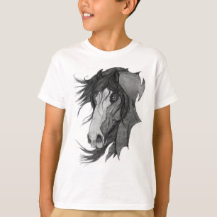 Camiseta Arte del caballo del semental de Clydesdale del