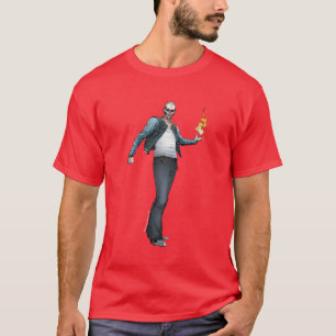 Camiseta Arte del cómic del EL Diablo del pelotón el de