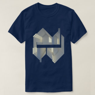 Camiseta Arte del concepto de la arquitectura de la