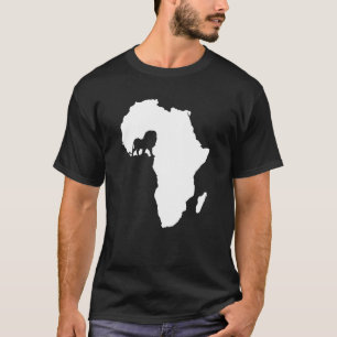 Camiseta Arte del Continente Africano Viajando por África S