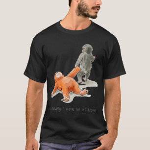 Camiseta Arte del Equipo Punch Monkey Support Squad