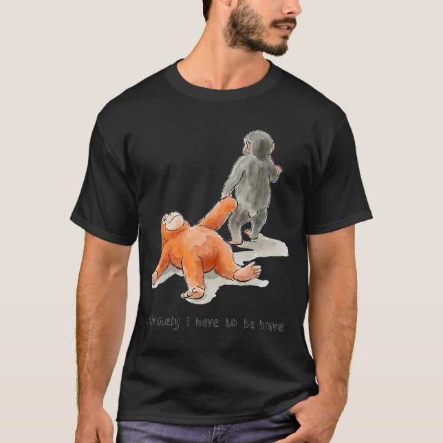 Camiseta Arte del Equipo Punch Monkey Support Squad (Anverso)