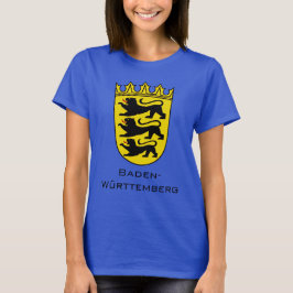 Camiseta Arte del Gran Escudo de Armas del Estado de Baden-