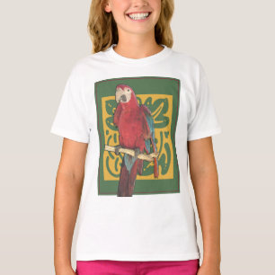 Camiseta Arte del loro del escarlata