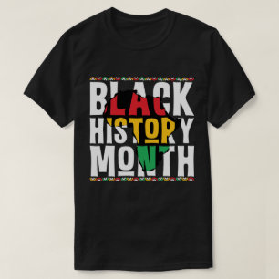 Camiseta Arte del Mes de la Historia Negra