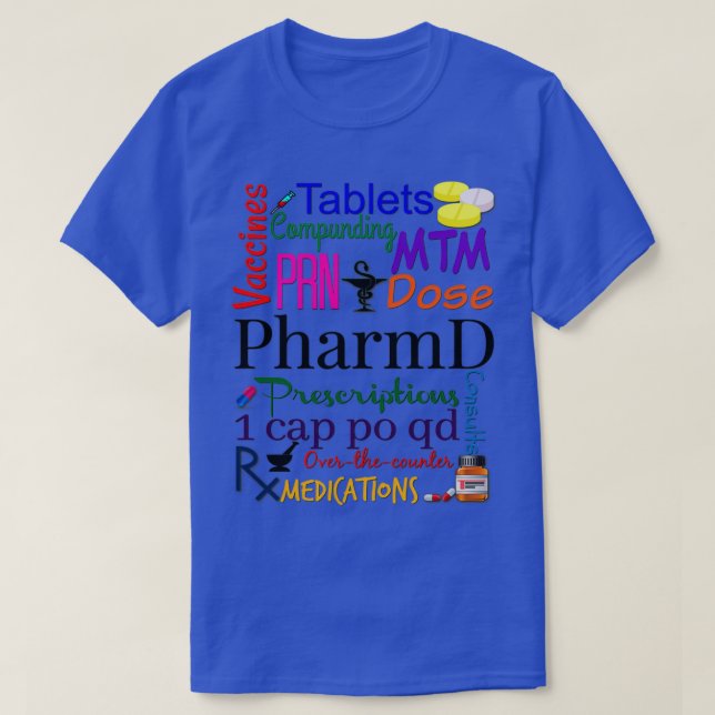 Camiseta Arte del Metro Farmacéutico (Diseño del anverso)