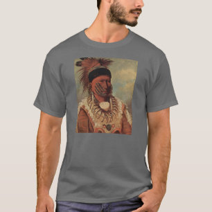 Camiseta Arte del nativo americano de Catlin