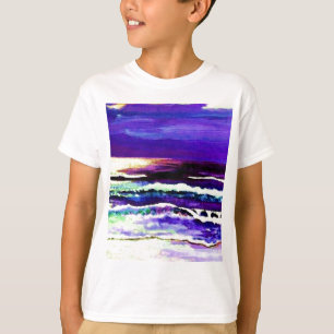 Camiseta "Arte del océano de CricketDiane del mar de la
