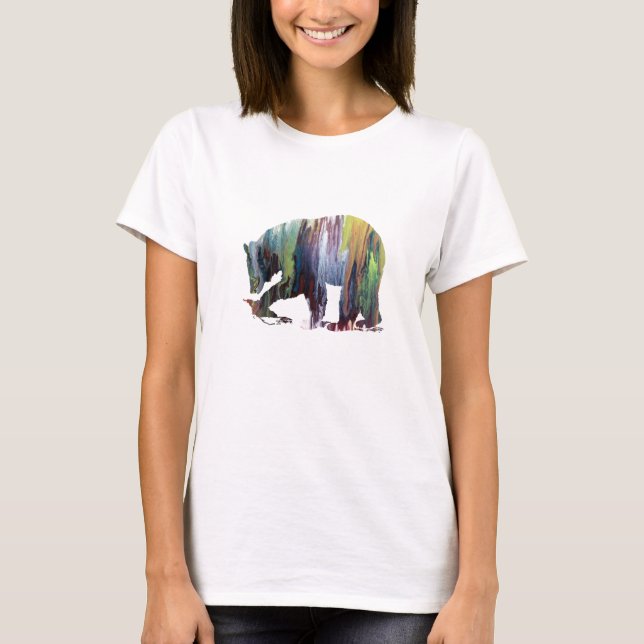 Camiseta Arte del oso (Anverso)