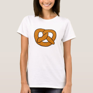 Camiseta Arte del pretzel que dibuja la impresión salada