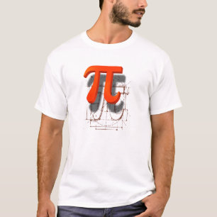 Camiseta Arte del símbolo del pi
