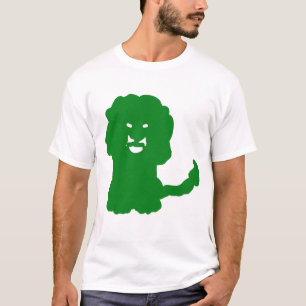 Camiseta Arte del símbolo zodiacal del León Verde