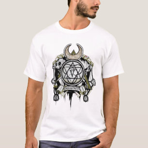 Camiseta Arte del tatuaje de los símbolos de la encantador