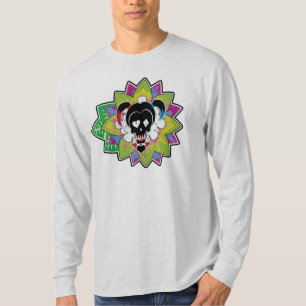 Camiseta Arte del tatuaje del cráneo del pelotón el  