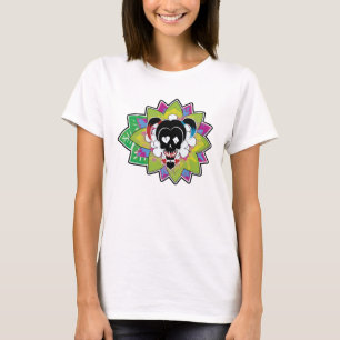 Camiseta Arte del tatuaje del cráneo del pelotón el  