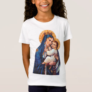 Camiseta Arte Devocional de Nuestra Señora del Monte Carmel