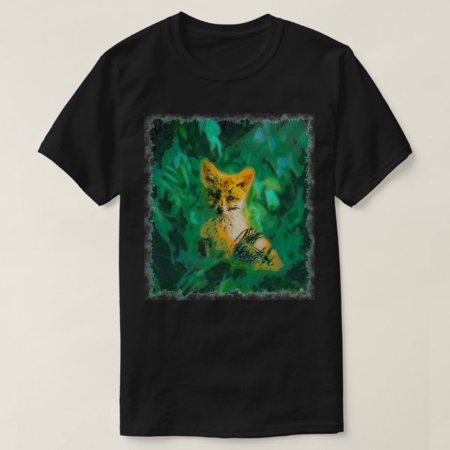 Camiseta Arte dibujado por Fox (Diseño del anverso)