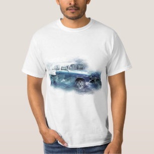 Camiseta Arte digital de autos chevy de los años 50