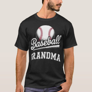 Camiseta Arte divertido de abuela de béisbol para abuela Na