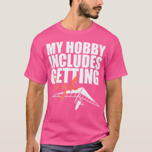 Camiseta Arte divertido de ala delta para amantes del vuelo