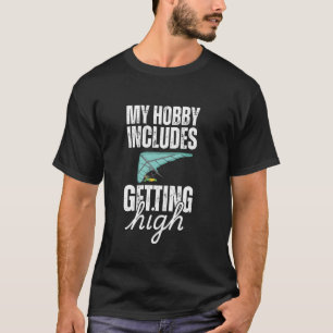 Camiseta Arte divertido de ala delta para hombres y mujeres
