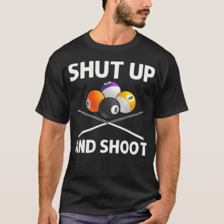 Camiseta Arte Divertido de Billar para Amantes del Billar y