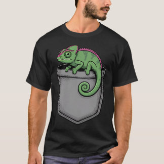 Camiseta Arte Divertido de Camaleón para Camaleón