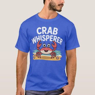 Camiseta Arte divertido de cangrejo para hombres mujeres ni