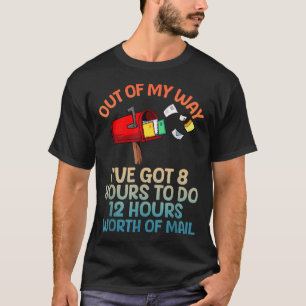Camiseta Arte divertido de cartero para hombres y mujeres c