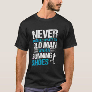 Camiseta Arte Divertido de Correr para Hombres Corredor de