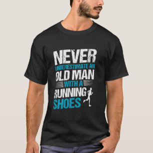 Camiseta Arte Divertido de Correr para Hombres Corredor de 