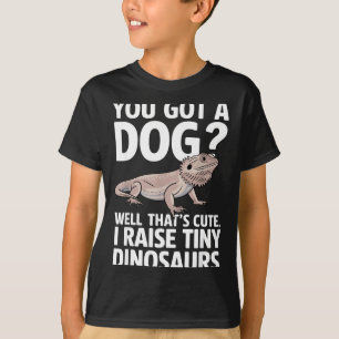 Camiseta Arte divertido de dragón barbudo para hombres y mu