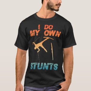 Camiseta Arte divertido de esquí de montaña nórdico para ho