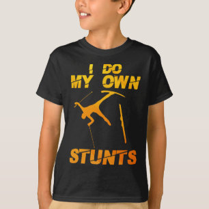 Camiseta Arte divertido de esquí de montaña nórdico para ho