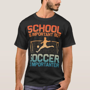 Camiseta Arte divertido de fútbol para niños y niñas broma 