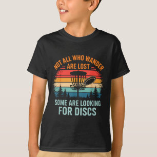 Camiseta Arte divertido de golf de disco para hombres y muj