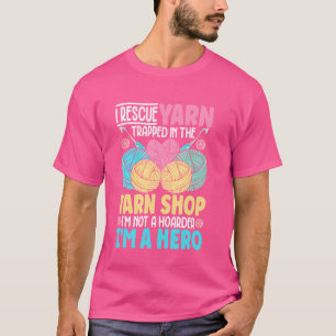 Camiseta Arte divertido de hilo de punto para mujeres y niñ